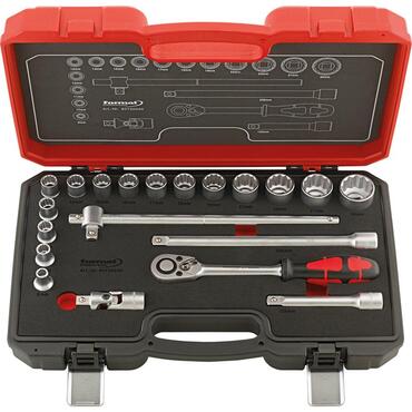 1/2" socket wrench set, 20 pieces